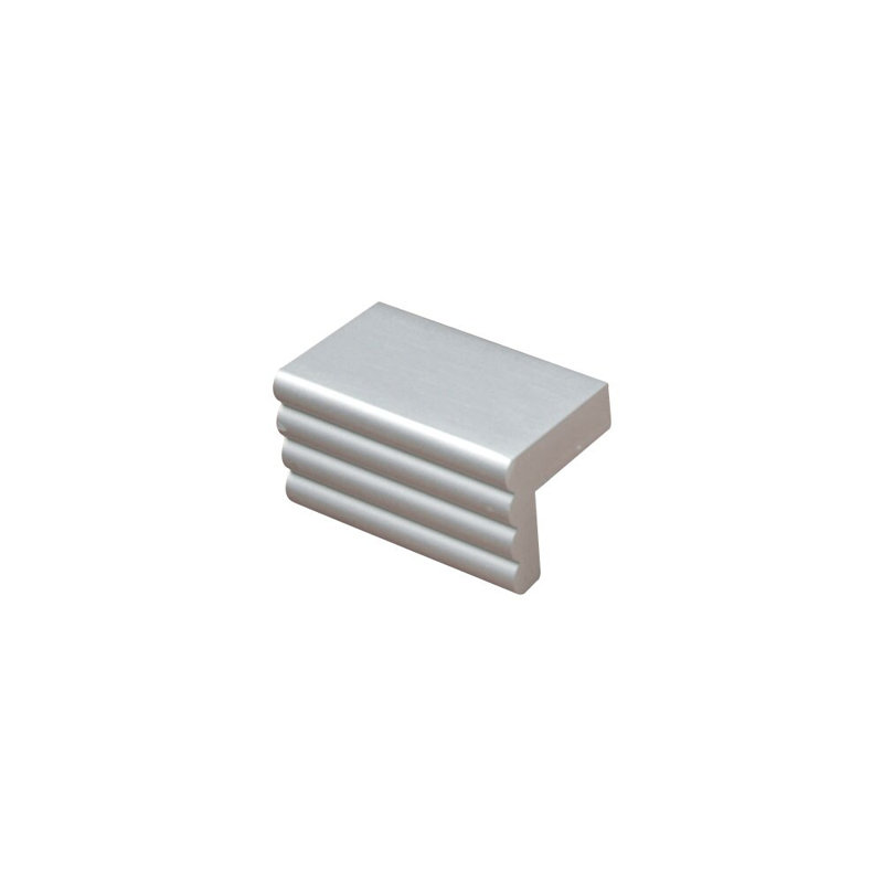 Ensemble de 25 poignées de tiroir et d'armoire en aluminium satiné Outwater - 32 mm (1,26 po) d'un centre à l'autre, série moderne