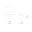 Dolmen Oval Marble Dining Table