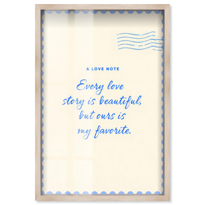 «Our Beautiful Tale Shadowbox Print» par Art Remedy