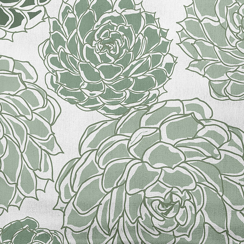  Coussin intérieur / extérieur Olivia, Vert