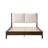 Chad Split Post Solid Wood Upholstered Bed-1760594691