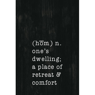 Home Dwelling - Wrapped Canvas Print