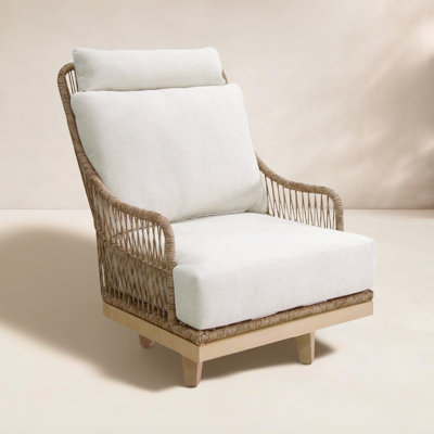 Posey Eucalyptus Patio Lounge Chair