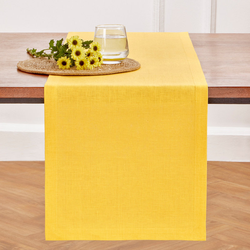 100% Pure Linen Table Runner - Fete