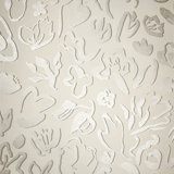 Salt Metallic Fiore Flower Design Wallpaper Roll