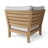 Teak Patio Sectional with Cushions