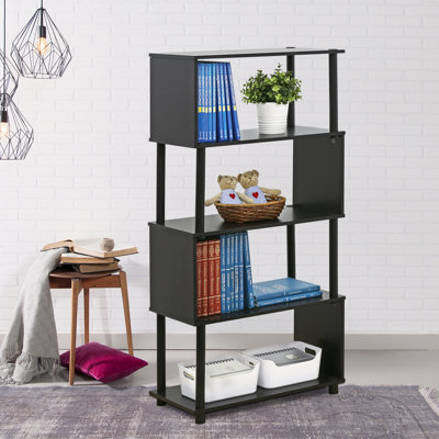 Desirae 121.9 cm H x 59.7 cm W Etagere Bookcase