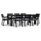 Vivant Rectangular 8 - Person 82'' Long Dining Set with Sunbrella Cushions