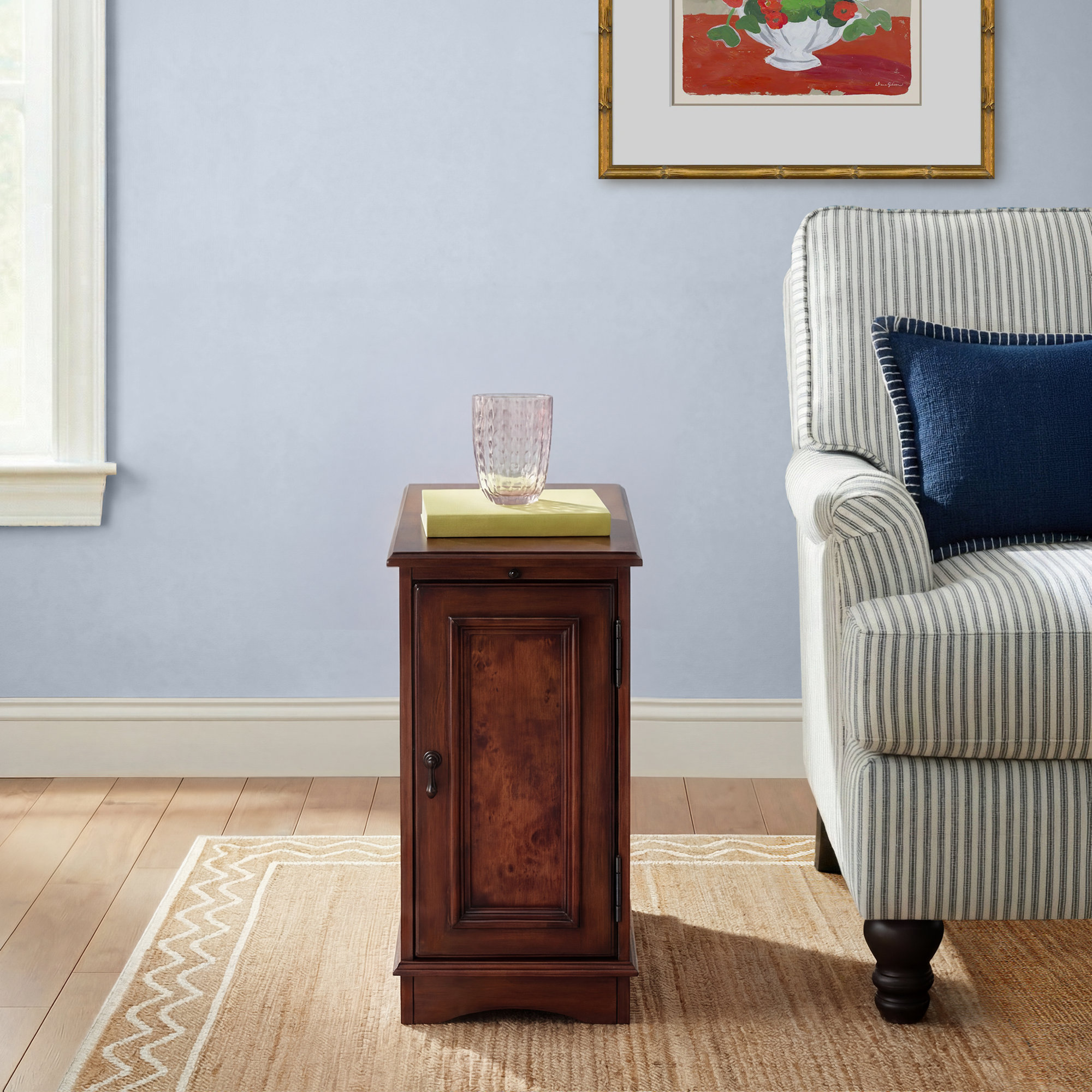 Midland End Table, Olive Ash