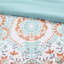 Lit simple TG avec édredon et motif de draps-120274480