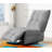 31.1" W Manual Swivel Rocker Recliner Chair Glider With Side Storage Pocket-433891539