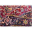 Elegant Wool Oriental Area Rug in Red/Charcoal-62384929