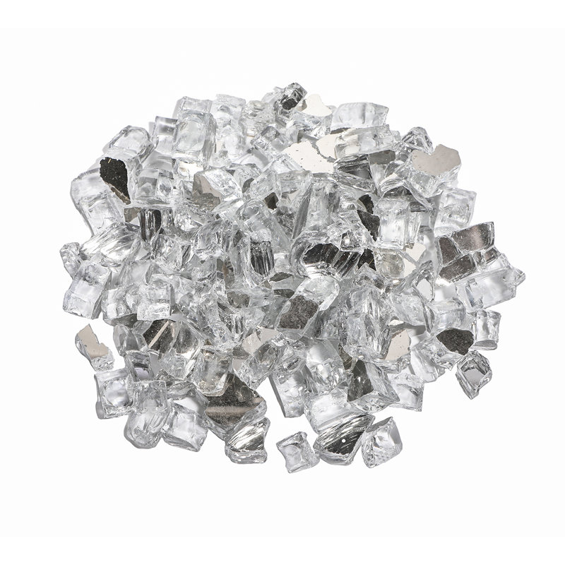Verre de foyer, Gris transparent