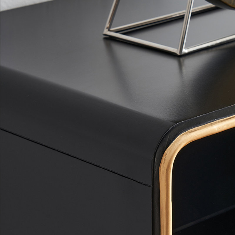 Bibliothèque moderne et simple avec lumière de luxe, Grey