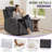 31.5'' Wide Manual Recliner Chair With Dual Cup Holders And Soft Microfiber Upholstery(Set Of 2)-1089021374