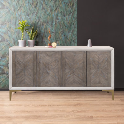 Maillie Four Door Wood Sideboard by Mercer41