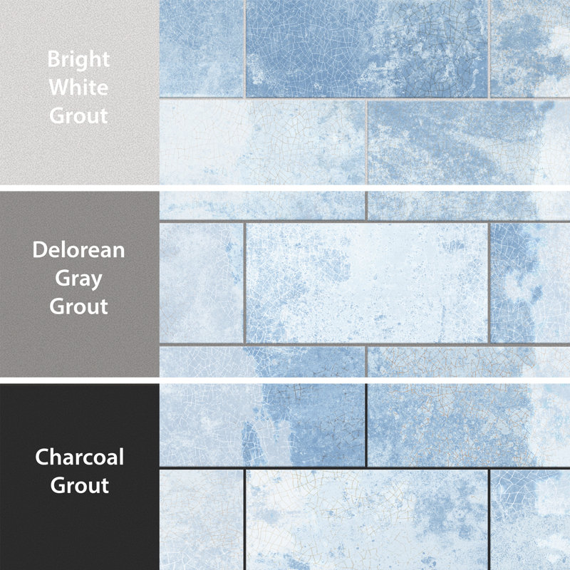 Myst 4 In. X 8 In. Ceramic Wall Tile, Light Blue