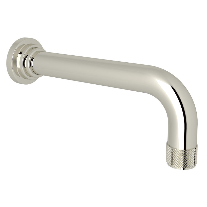 Campo Wall Mount Tub Spout, Polished Nickel