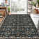 Trellis Machine Washable Rug with Rubber Backing Vintage Medallion Stain Resistant Non-Slip Floor Cover Carpet Rug for Living Room Bedroom