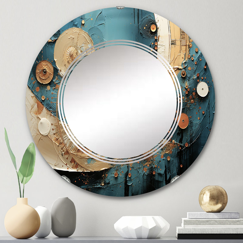 Miroir mural Hayrettin, 24 po x 24 po