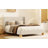 Velvet Bed with Round Wooden Legs-376806533-376806535