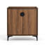 Base de meuble-lavabo 30 po seulement, armoire de rangement autoportante avec 2 portes, meuble-lavabo en bois d'ingénierie à finition brune pour salle de bain, salle d'eau