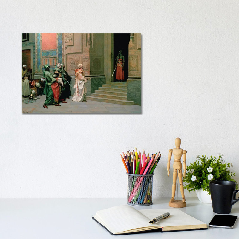 Outside The Palace - Wrapped Canvas Print