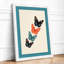 Butterfly Specimens Botanical - Framed Print-177362860-177362849