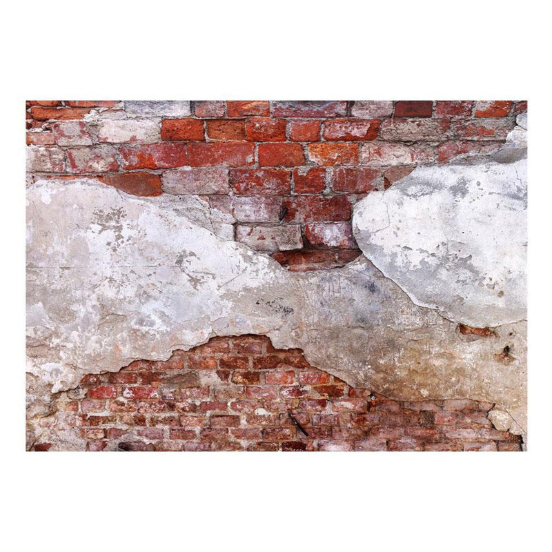 Mur de briques et vieux plâtre Damiyon, L 41 po x l 59 po