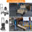 2-In-1 Folding Hand Truck Dolly Cart With 330 Lbs Capacity - Retractable Handle, Convertible Design