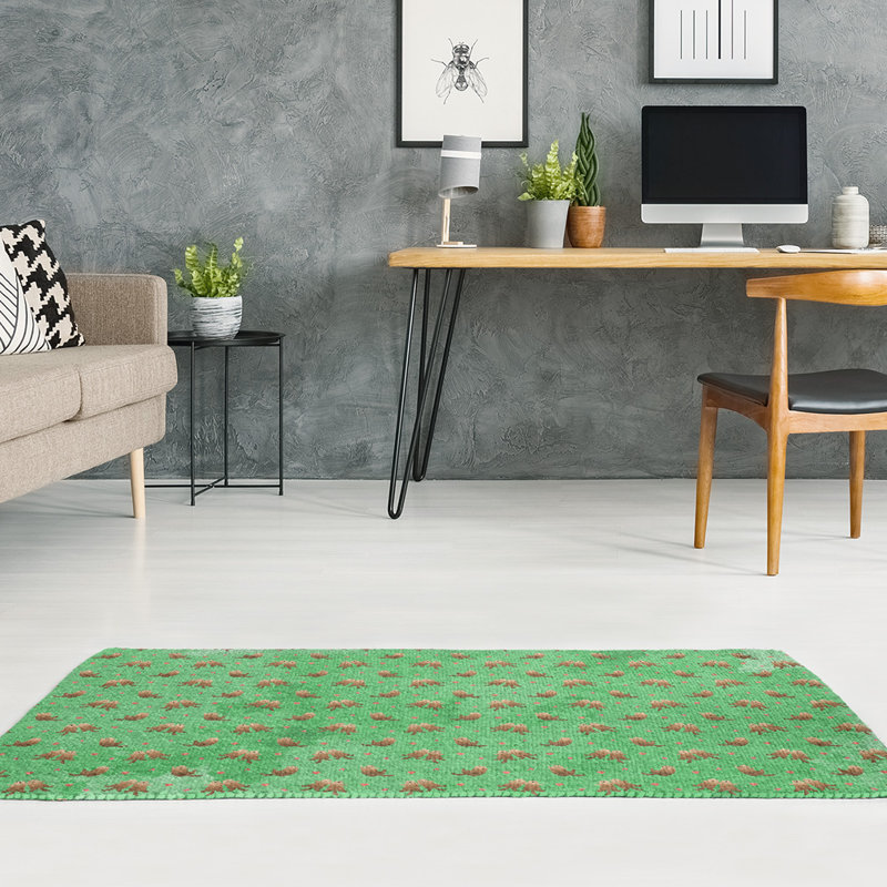 Tapis vert sea panneaux, Rectangle 4 pi x 6 pi