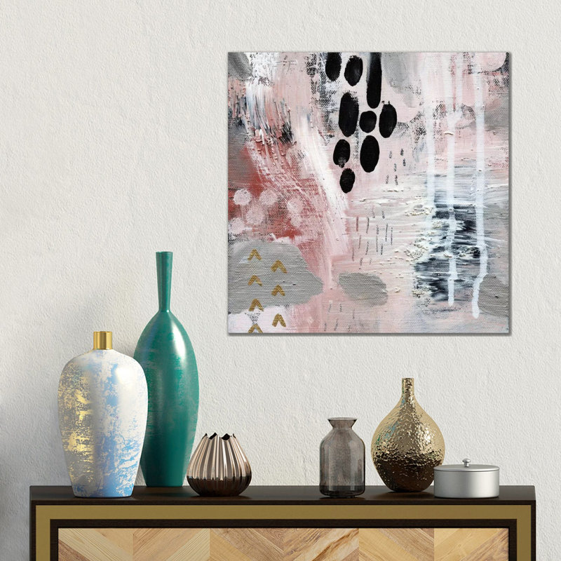 Earth by Sara Franklin - Painting on Canvas, Wrapped Canvas, 45.72 cm H x 45.72 cm W x 1.91 cm D