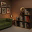 35cm H Media Shelves