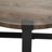 Paramus Cross Legs Round Coffee Table-1419091100-1412365969
