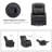 Caseville Genuine Leather Manual Swivel Recliner-265376385