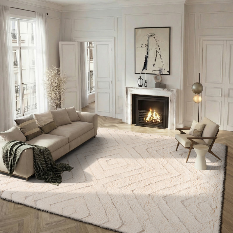 Dabria Wool Indoor Rug, Rectangle 8' x 10'