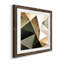 «Gold Polygon Wall I», reproduction encadrée de qualité supérieure - prête à être accrochée-1975030601-1975030602-1975008833