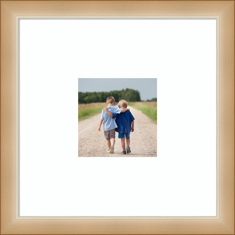 Cadre photo étroit Eva, 20 x 20 emmêlés à 8 x 8
