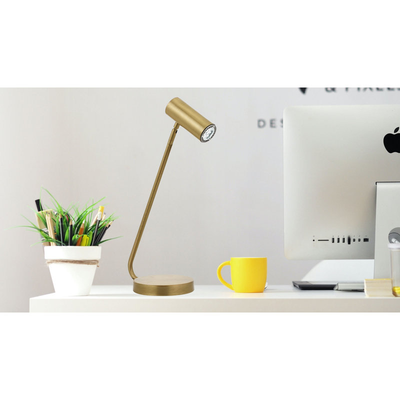 Lampe de table en métal Channahon