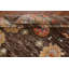 Brown Oushak Vegetable Dye Turkish Area Rug 6x8