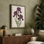 Irises in Violet Botanical - Wrapped Canvas-40885964-40885939