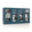 100% Solid Wood 65" Sideboard with Clear Glass Doors, 2-Drawers and Adjustable Shelves-1154862494