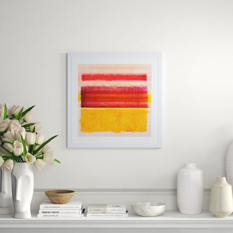 « square vi », impression encadrée