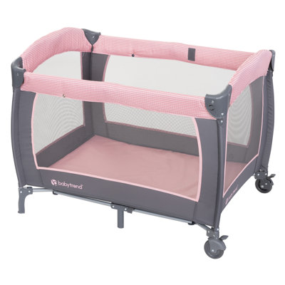 Cozy Pink Bassinet with Mattress