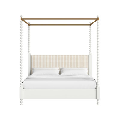 Haven KG Uph Canopy Poster Bed