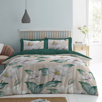 BELLA FLORA MICROFIBER DUVET SET VIVI 