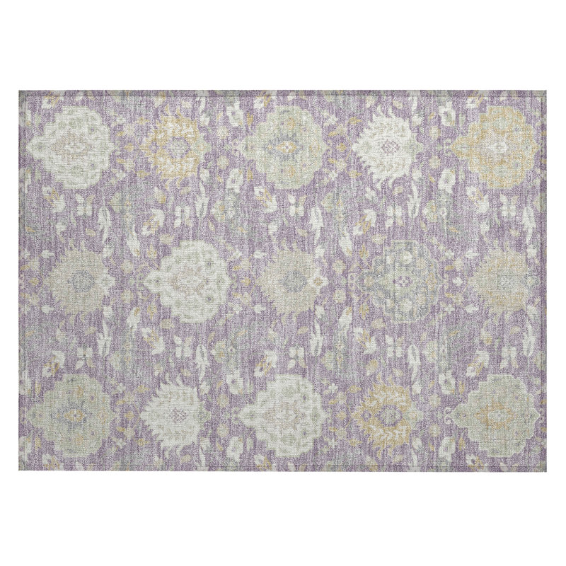  Machine Washable Indoor/Outdoor Chantille ACN1026 Rug, Rectangle 1'8" x 2'6"