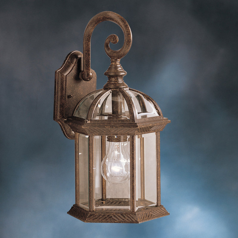 Caroline Aluminum Wall Light, Tannery Bronze