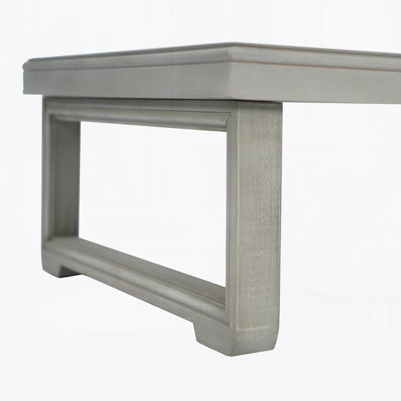 Outdoor Coffee Table, Light Gray