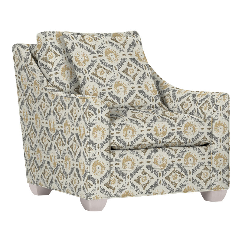 Nicholas Armchair, Dove Gray, Perigold Wittstock Mist